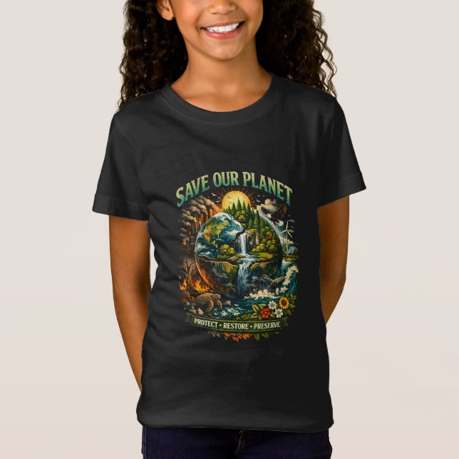 Save Our Planet T-Shirt (Front)