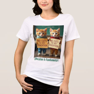 Save our Public Schools Political Tri-Blend Shirt