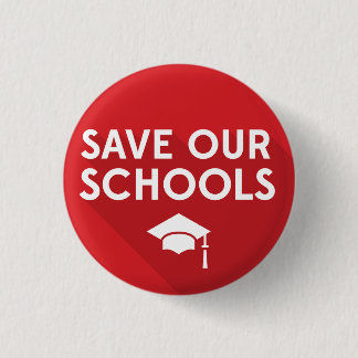 Save Our Schools Pinback Button