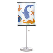 Save Our Seas | Endangered Marine Animals Kids  Table Lamp (Left)