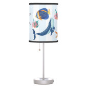 Save Our Seas | Endangered Marine Animals Kids  Table Lamp (Right)