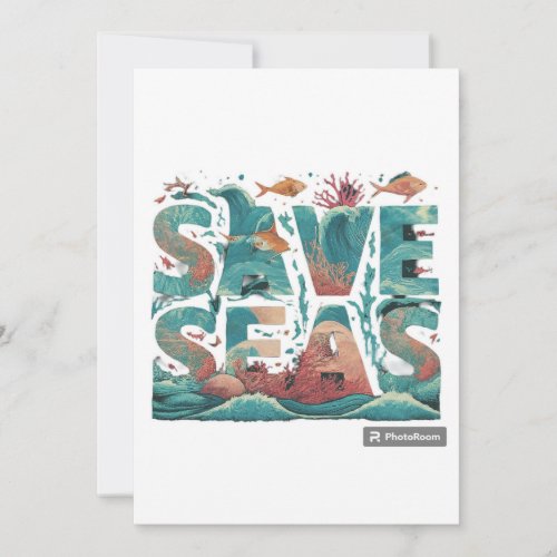 Save Our Seas Holiday Card