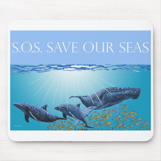 Save Our Seas Mousepad (Front)