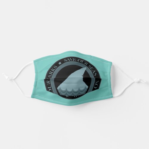 save our sharks no fin soup adult cloth face mask