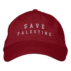 Save Palestine Embroidered Baseball Cap