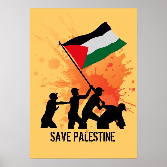 Save Palestine Poster (Front)