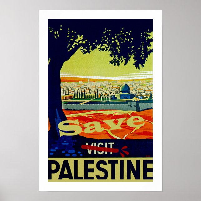 Save Palestine Poster (Front)