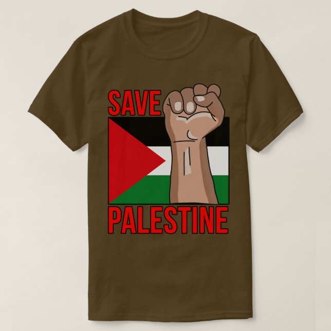 Save Palestine T-Shirt (Design Front)