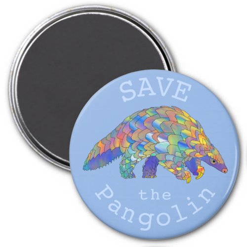 Save Pangolins Endangered Animal Rights Activism Magnet