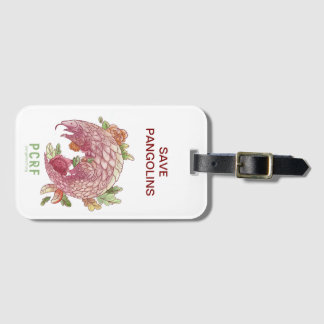 SAVE PANGOLINS Special edition Bumper Sticker Luggage Tag