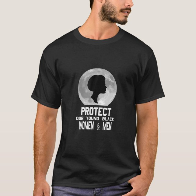SAVE, Protect Our Black Women T-Shirt (Front)