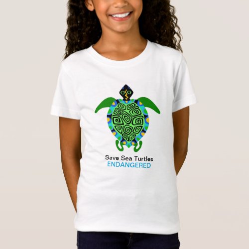  Save Sea TURTLES _ Endangered animal _ Marine _ T_Shirt