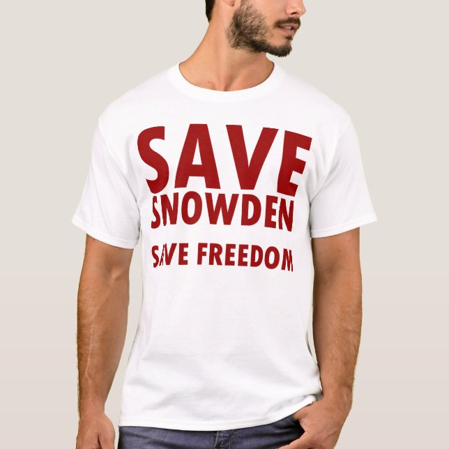 SAVE SNOWDEN T-Shirt (Front)