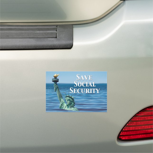 Save Social Security Car Magnet (In Situ)