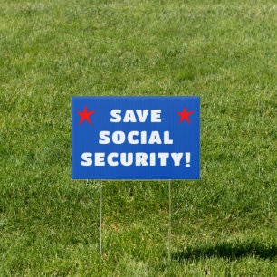 Save Social Security Sign