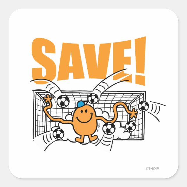 Save! Square Sticker (Front)