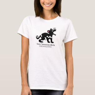 Save Tasmanian devils- Australia - Animal lover - T-Shirt