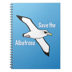 Save the Albatross (flight) Photo Notebook (6.5