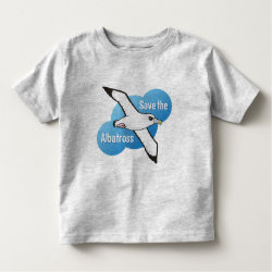 Save the Albatross (flight) Toddler Fine Jersey T-Shirt