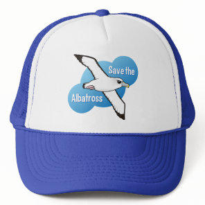 Save the Albatross (flight) Trucker Hat