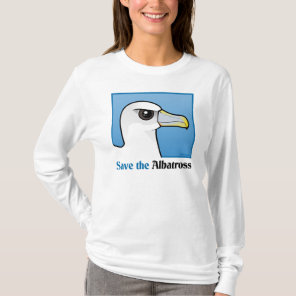 Save the Albatross (portrait) T-Shirt