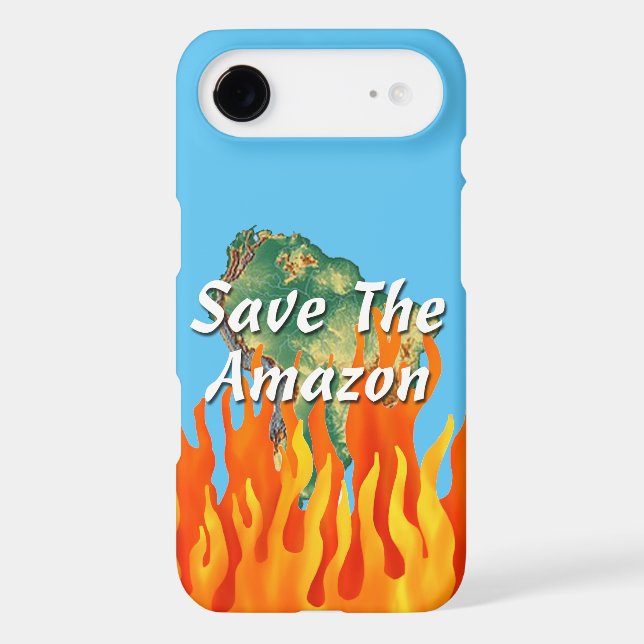 Save The Amazon Case-Mate iPhone Case (Back)
