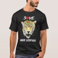 Save The Amur Leopard T-Shirt