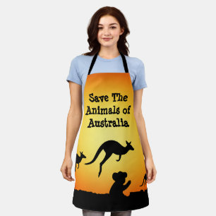 Save The Animals of Australia Apron