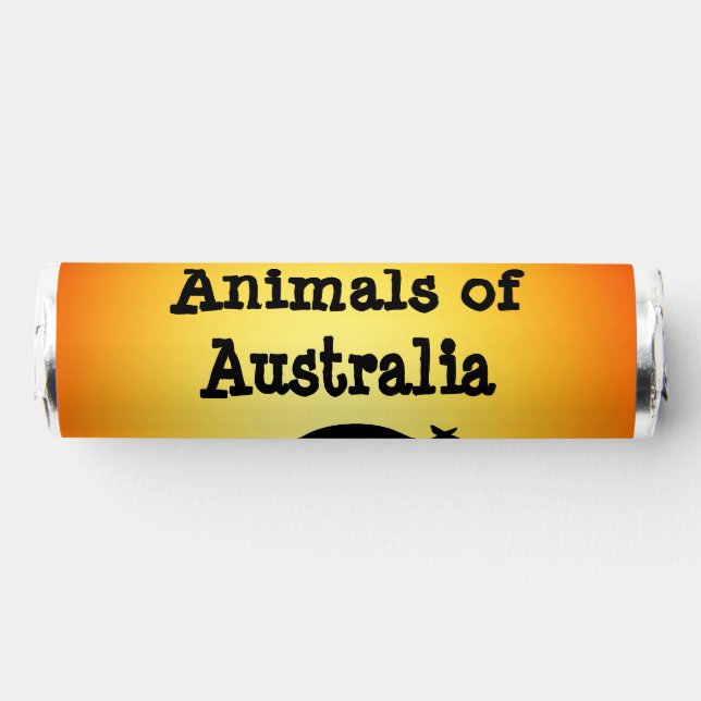 Save The Animals of Australia Breath Savers® Mints (Front)