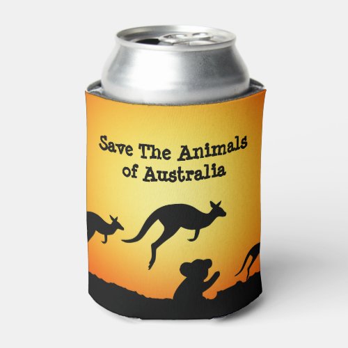 Save The Animals of Australia Can Cooler
