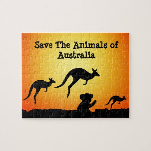 Save The Animals of Australia Jigsaw Puzzle