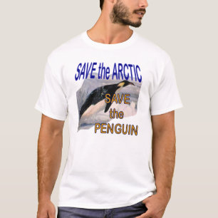 Save the Arctic Save the Penguin T-Shirt