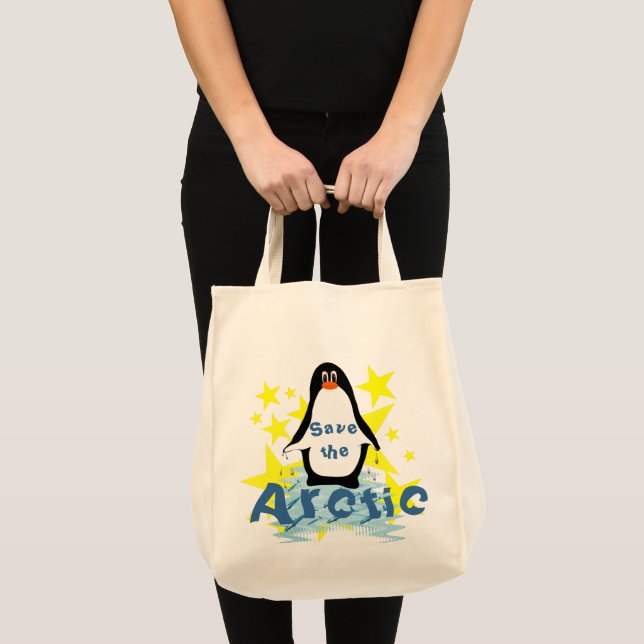 Save the Arctic Tote Bag (Front (Product))