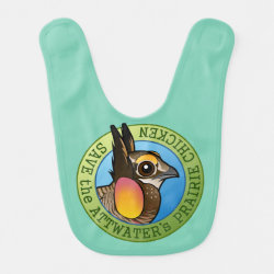 Save the Attwater's Prairie-Chicken Baby Bib
