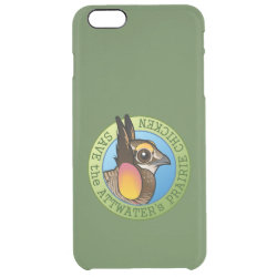 Save the Attwater's Prairie-Chicken Uncommon iPhone 6 Plus Clearly™ Deflector Case