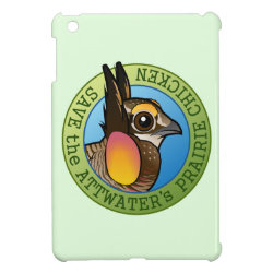 Save the Attwater's Prairie-Chicken Case Savvy iPad Mini Finish Case