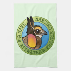 Save the Attwater's Prairie-Chicken Kitchen Towel 16