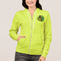 Save the Attwater's Prairie-Chicken Women's Bella+Canvas Full-Zip Hoodie