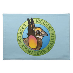Save the Attwater's Prairie-Chicken Placemat 20