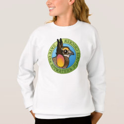 Save the Attwater's Prairie-Chicken Girls' Hanes ComfortBlend® Sweatshirt