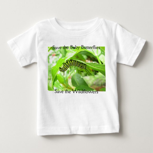 Save the Baby Butterflies T-Shirt (Front)