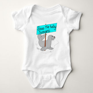 Save The Baby Humans Bodysuit