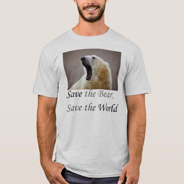 Save the Bear T-Shirt (Front)