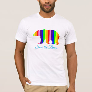 Gay Bear T-Shirt, Bear Pride Outfit, Gay Pride Bear