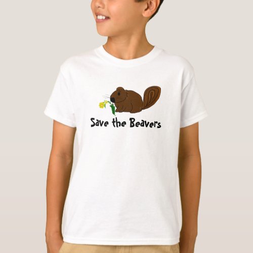 Save the Beavers T_Shirt