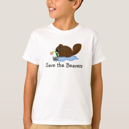 Save the Beavers T_Shirt