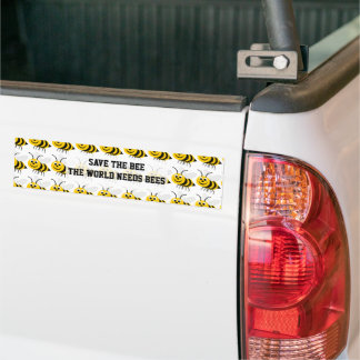 Save The Bee Bumper Sticker