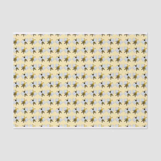 Save The Bees Art Tissue Paper (Front)