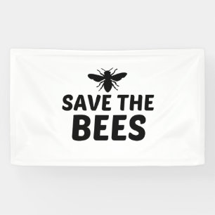 SAVE THE BEES BANNER