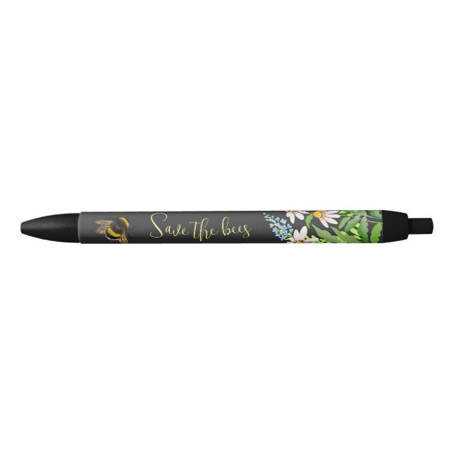 Save the bees, bumblebee pen (Front)